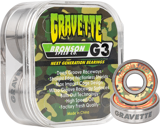BRONSON G3 DAVID GRAVETTE BEARINGS