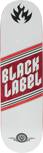 BLACK LABEL TOP SHELF KNOCKOUT DECK-8.25 BURGUNDY