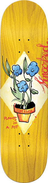 KROOKED KNOX BLUE FLOWERS DECK-8.5