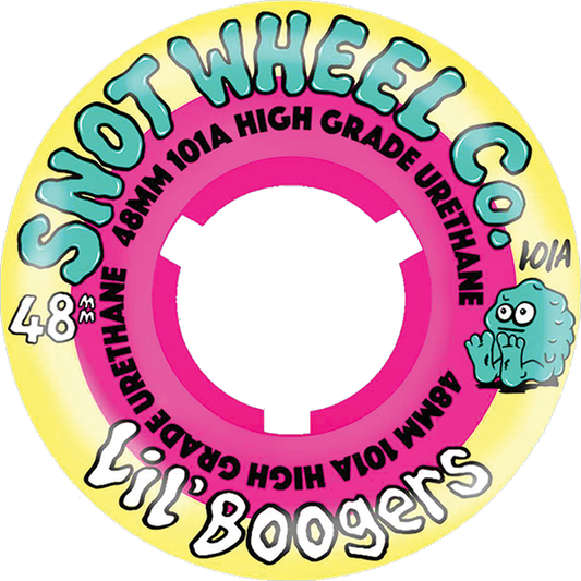SNOT LIL BOOGERS 48MM 101A YELLOW/PINK CORE